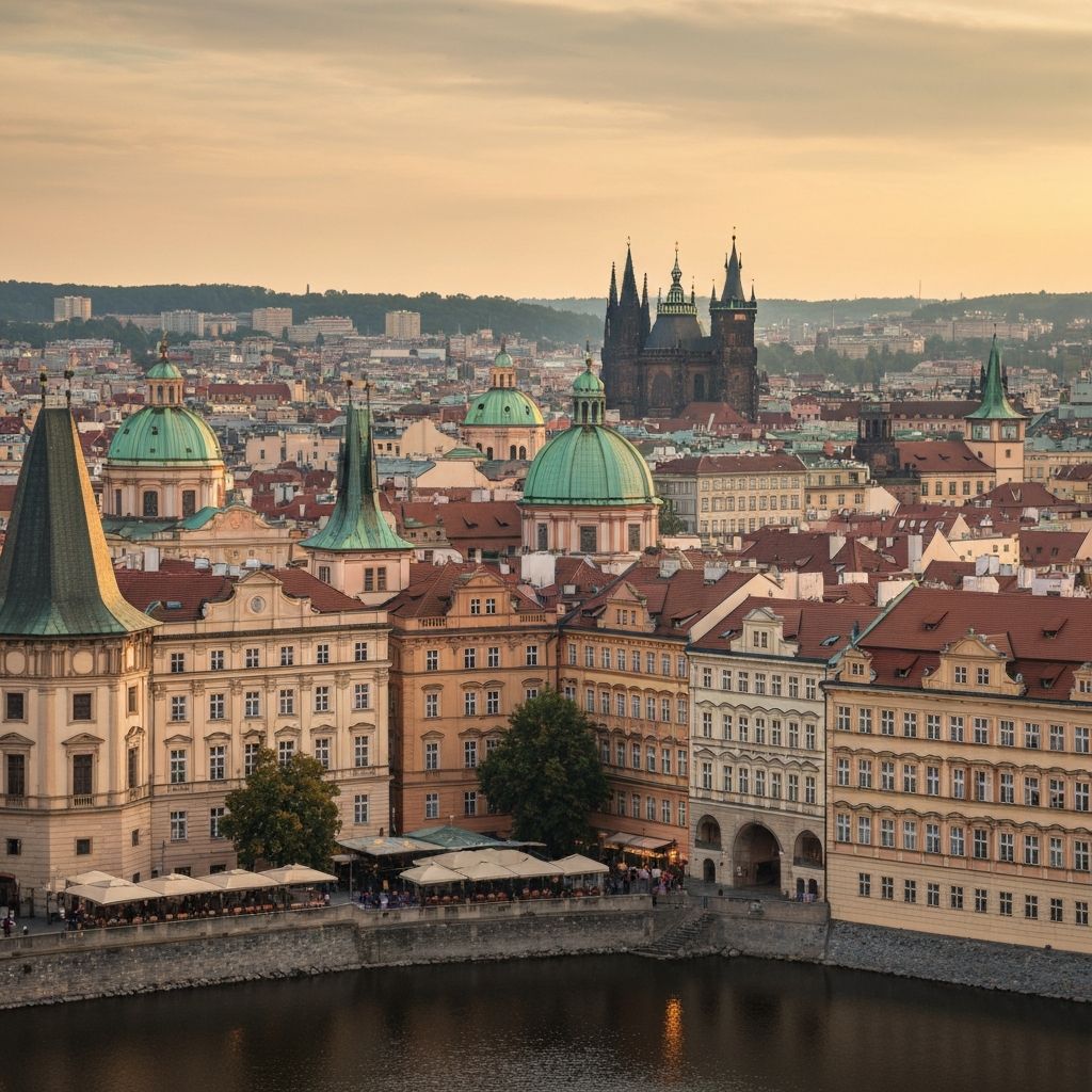 Prague cityscape
